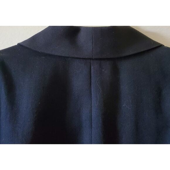 Jones New York Women's Black Wool Blazer Jacket Size 12 Made In USA - Picture 8 of 13